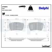 Delphi Jarrupala, levyjarru LP3894