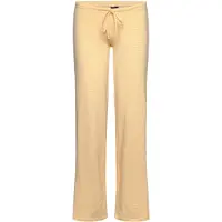 Gina Tricot Low Waist Loungewear Trousers - Yellow - S
