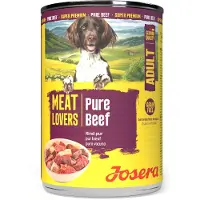 Josera 6x400g Meatlovers Pure nauta koiran märkäruoka