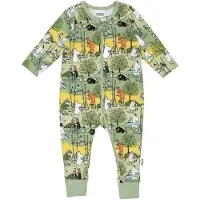 Muumi Flitiga Pyjamas Grön 68 - Green - 62