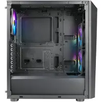 Azza Sentinel, Midi Tower, PC, Musta, ATX, ITX, mikro ATX, Koti /Toimisto, Sininen, Vihreä, Punainen (CSAZ-203A01B)