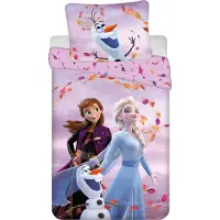 Jerry Fabrics Disney lasten vuodevaatesetti Frozen, 140x200 cm, 2 osaa