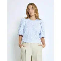 Minus Msastra Short Sleeve Blouse - Blue - 36