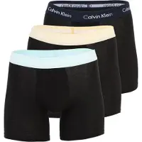 Calvin Klein Underwear Bokserishortsit taivaansininen / tummansininen / pastellinkeltainen / musta