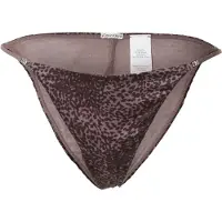 Calvin Klein Underwear Alushousut tummanruskea / meleerattu ruskea / burgundin punainen