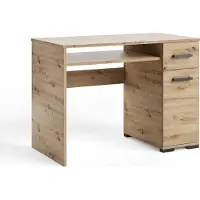 ADRK Furniture Kirjoituspöytä Frazio, tammen värinen