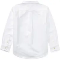 Ralph Lauren The Iconic Oxford Shirt - White - 109-116