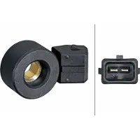 Hella knacksensor, 3-polig, piezoelektrisk, 6PG 013 114-571 - Jeep - Chrysler - Dodge - Lancia - Fiat - Mercedes