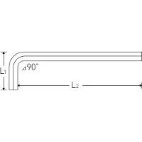 Stahlwille Kuusiokoloavain 43213014; 14 mm