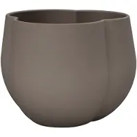 Cooee Design Clover Flower Pot 12Cm - Beige - ONE SIZE