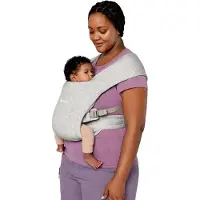 Ergobaby Kantoreppu - Embrace - Soft &amp; Snug Knit - harmaa - - OneSize - Kantoreput