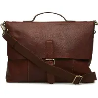 Saddler Ålesund messenger -nahkalaukku