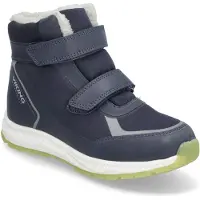 Viking Equip Glow Warm WP 2V Kestävät Vedenpitävät Kengät Navy 23 EU 23 EU Pojat