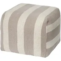 Broste Copenhagen Sigrid Pouf - Multi/patterned - H 38CM