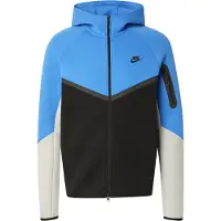 Nike Huppari Tech Fleece Fz Tuulitakki - Sininen/harmaa/musta, koko Medium