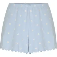 Hunkemoller Short Pointelle Print - Blue - XL