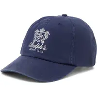 Ralph Lauren Ralph’s Beach Club Twill Ball Cap - Navy - ONE SIZE