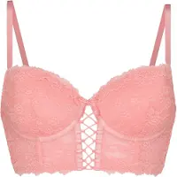 Hunkemoller Rintaliivi vaaleanpunainen