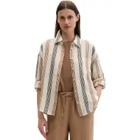Marc O'Polo Woven Blouses Longsleeve - Cream - 40