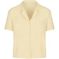 Hunkemoller Jacket Ss Jersey Essential - Yellow - S