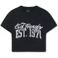 Ed Hardy Paita '1971' musta / valkoinen