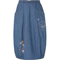 TATUUM Hame 'Melia' kerma / sininen denim / keltainen / punainen