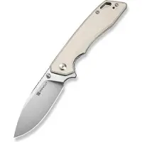 SENCUT Stratex S25055-2 Satin 9Cr18MoV, Ivory G10, pocket knife