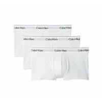 Calvin Klein Low Rise Trunk 3Pk - White - XXL