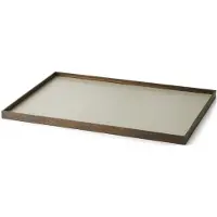 Gejst Frame tarjotin large 35,5x50,6 cm Savutammi-harmaa