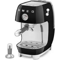Smeg Manuaalinen espressokone Cold Brew -toiminnolla, musta
