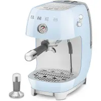 Smeg Manuaalinen espressokone Cold Brew -toiminnolla, pastellinsininen