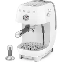 Smeg Manuaalinen espressokone Cold Brew -toiminnolla, valkoinen