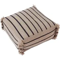OYOY Living Living Design Lina Recycled Pouf - Beige - ONE SIZE