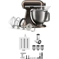 KitchenAid Artisan Plus köksmaskin med tillbehörspaket 4,7 liter, iron ore