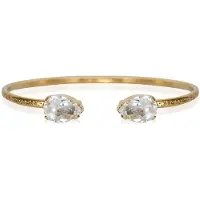 Caroline Svedbom Petite Drop Bracelet - Gold - ONE SIZE