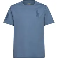 Ralph Lauren 26/1 Jersey-Ss Cn-Tp-Tsh - Blue - 132-137