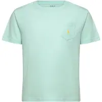 Ralph Lauren Cotton Jersey Pocket Tee - Green - 138-149