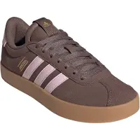 Adidas Matalavartiset tennarit 'VL Court 3.0' ruskea / kulta / roosa