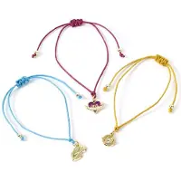 The Carat Shop Carat Shop - Golden Snitch Friendship Bracelet Set Multi (HPFB0449)