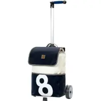 Andersen Shopper Unus Shopper Shopper Ostoskärry 57 cm Sininen