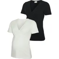 Mamalicious Mlkerrie Tess imetyspaita 2-Pack Black S