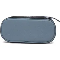 Beckmann Norway Oval Pencil Case, Green Colorblock - Green - 0.9 L