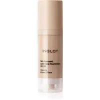 INGLOT Skin Focused Care Face Foundation SPF 50 peittävä meikkivoide SPF 50 sävy 303 Porcelain Beige 30 ml