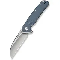 SENCUT Awassi S24065-2 Satin Neutral Blue G10, pocket knife