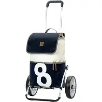 Andersen Shopper Royal Shopper 360° Mole Ostoskärry 57 cm Valkoinen