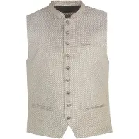 Marjo Trachten-liivi 'Berching' khaki / roosa