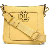 Ralph Lauren Pebbled Lthr/Web-Cmryn Sm Crs-Cxb-S - Yellow - ONE SIZE
