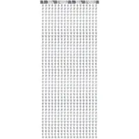 Party Deco PartyDeco Hopeinen joulu 100x245cm