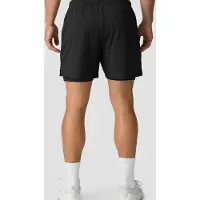 ICANIWILL Stride 2-in-1 Shortsit Musta