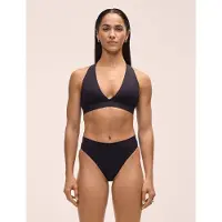Casall Women's V-Neck Crossback Bikini Top Black 38